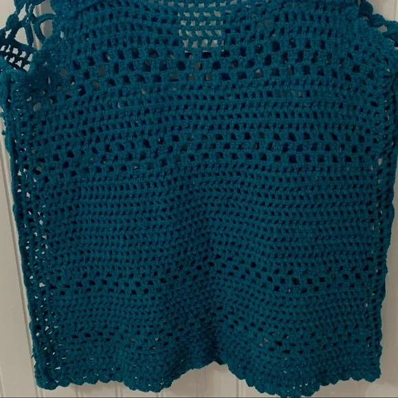 Vintage Crocheted Boho Vest or Tank Top - Picture 7 of 7